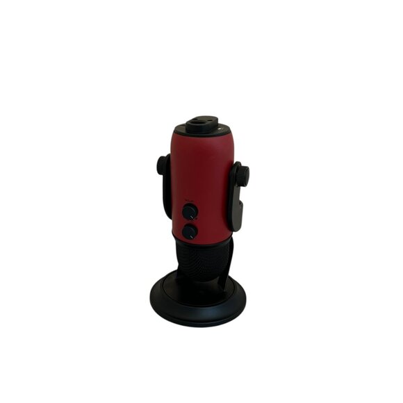 Blue Yeti Logitech Red USB Microphone Quality Recording Personal Studio NIB New - Picture 8 of 13